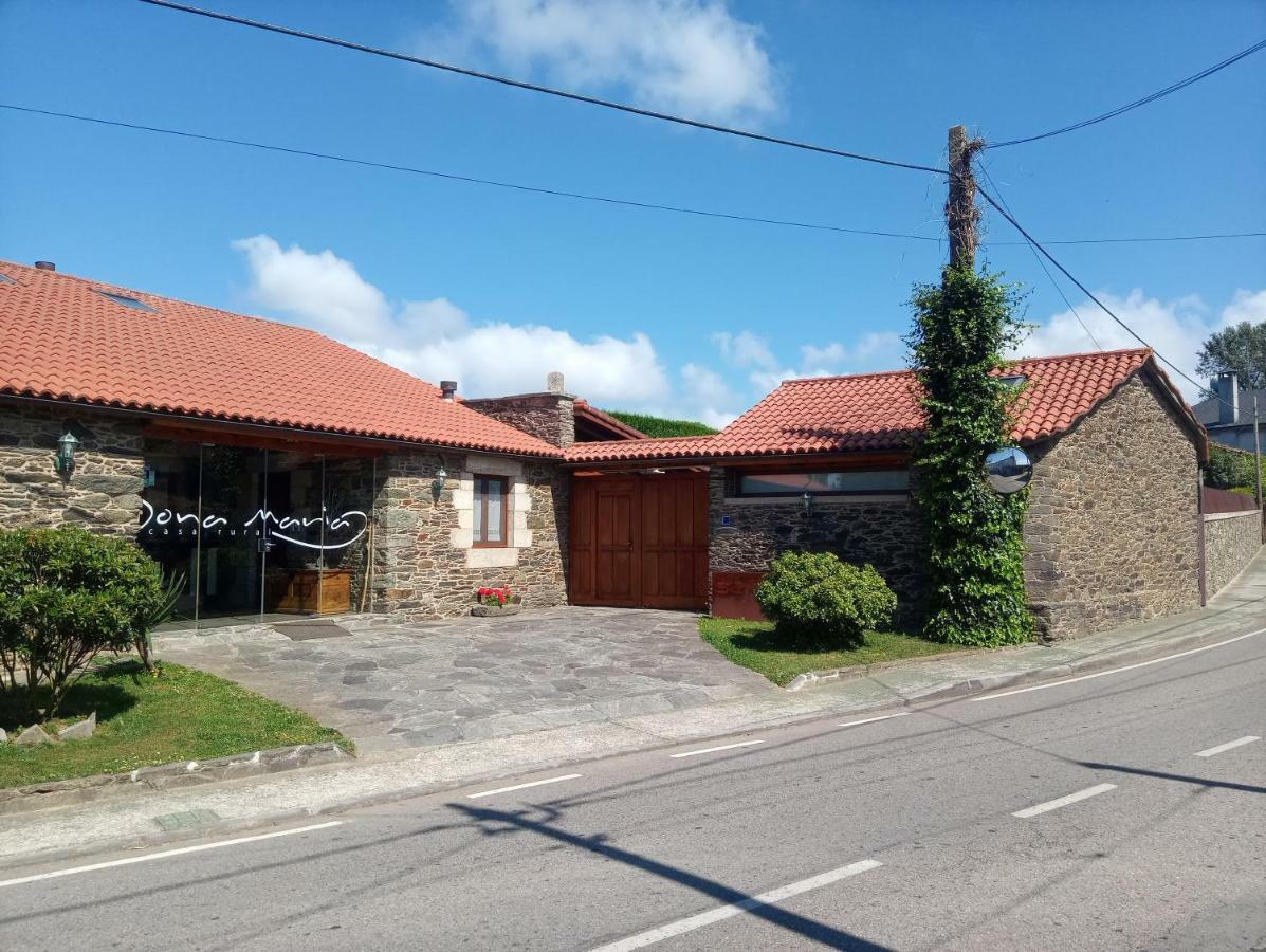 Casa Rural Dona María Hostal Ordes Exterior foto